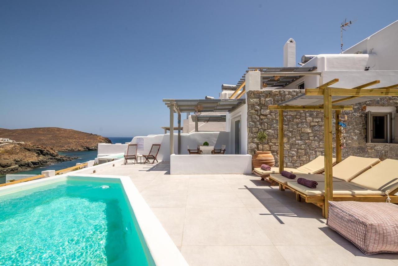Miramare Suites Mykonos Merchia Beach Exteriör bild