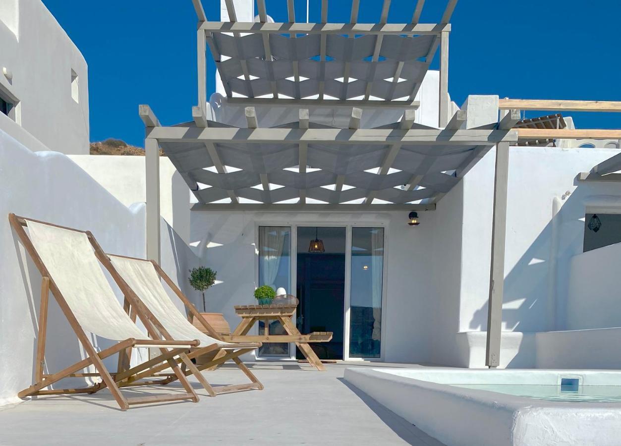 Miramare Suites Mykonos Merchia Beach Exteriör bild