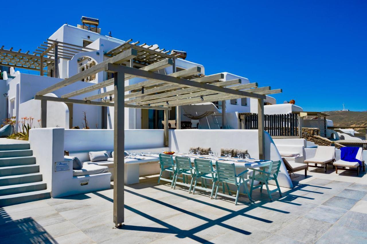 Miramare Suites Mykonos Merchia Beach Exteriör bild