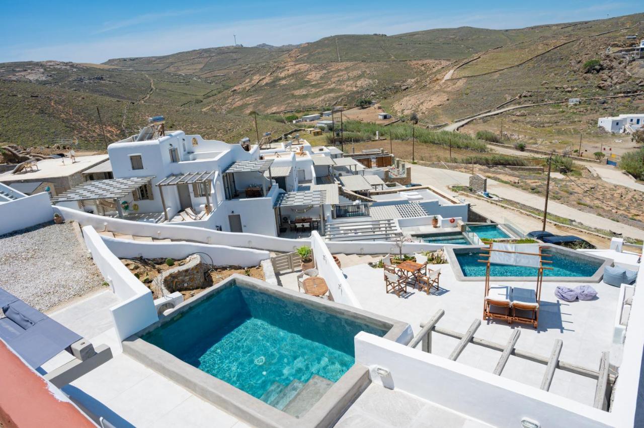 Miramare Suites Mykonos Merchia Beach Exteriör bild