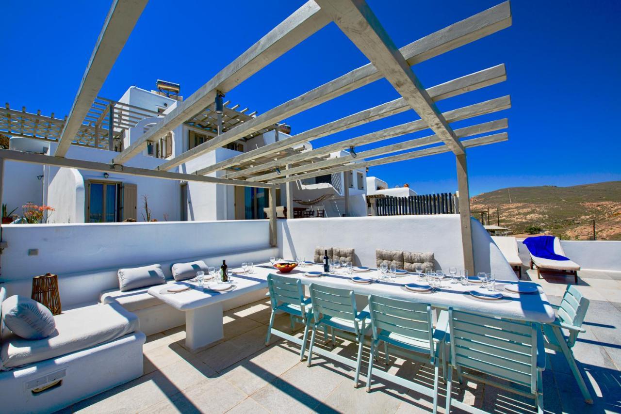 Miramare Suites Mykonos Merchia Beach Exteriör bild