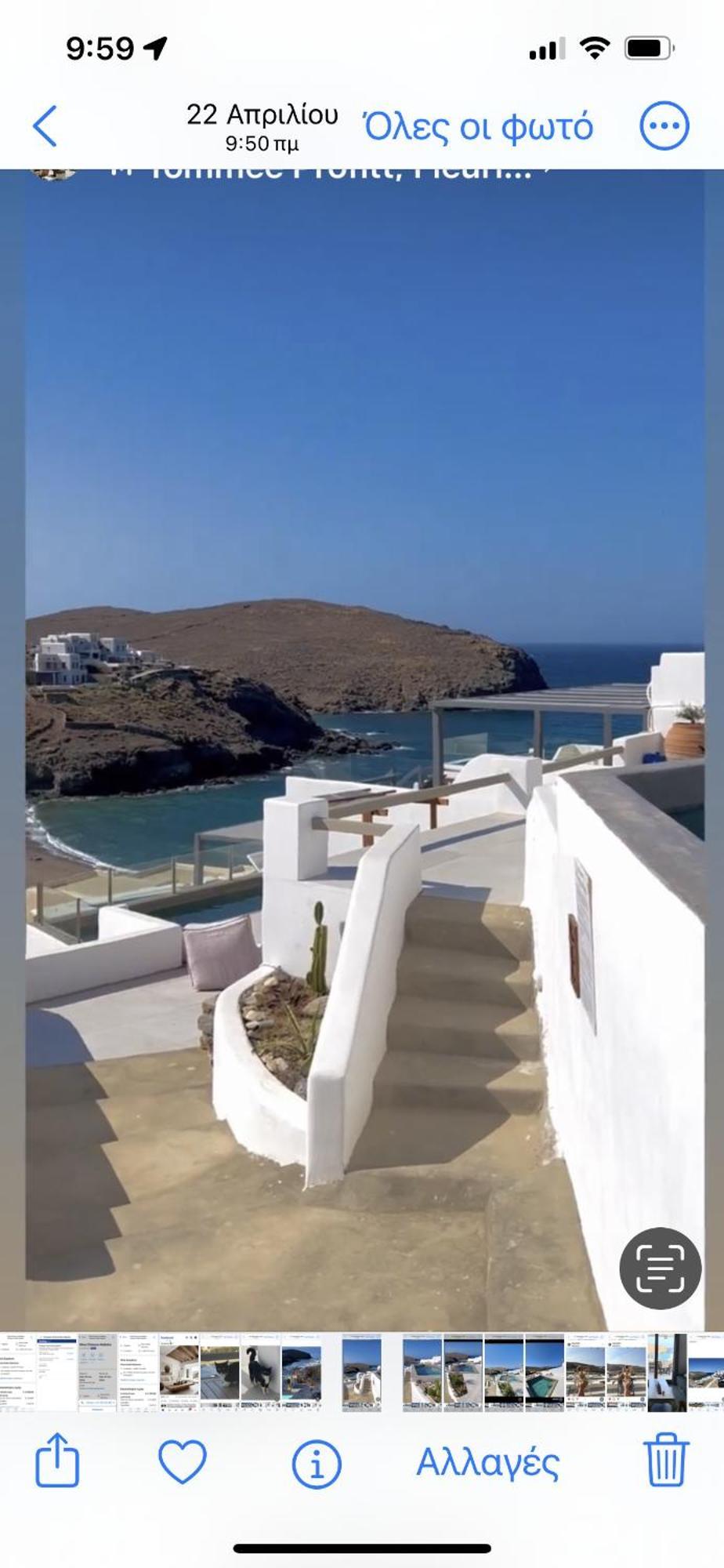 Miramare Suites Mykonos Merchia Beach Exteriör bild