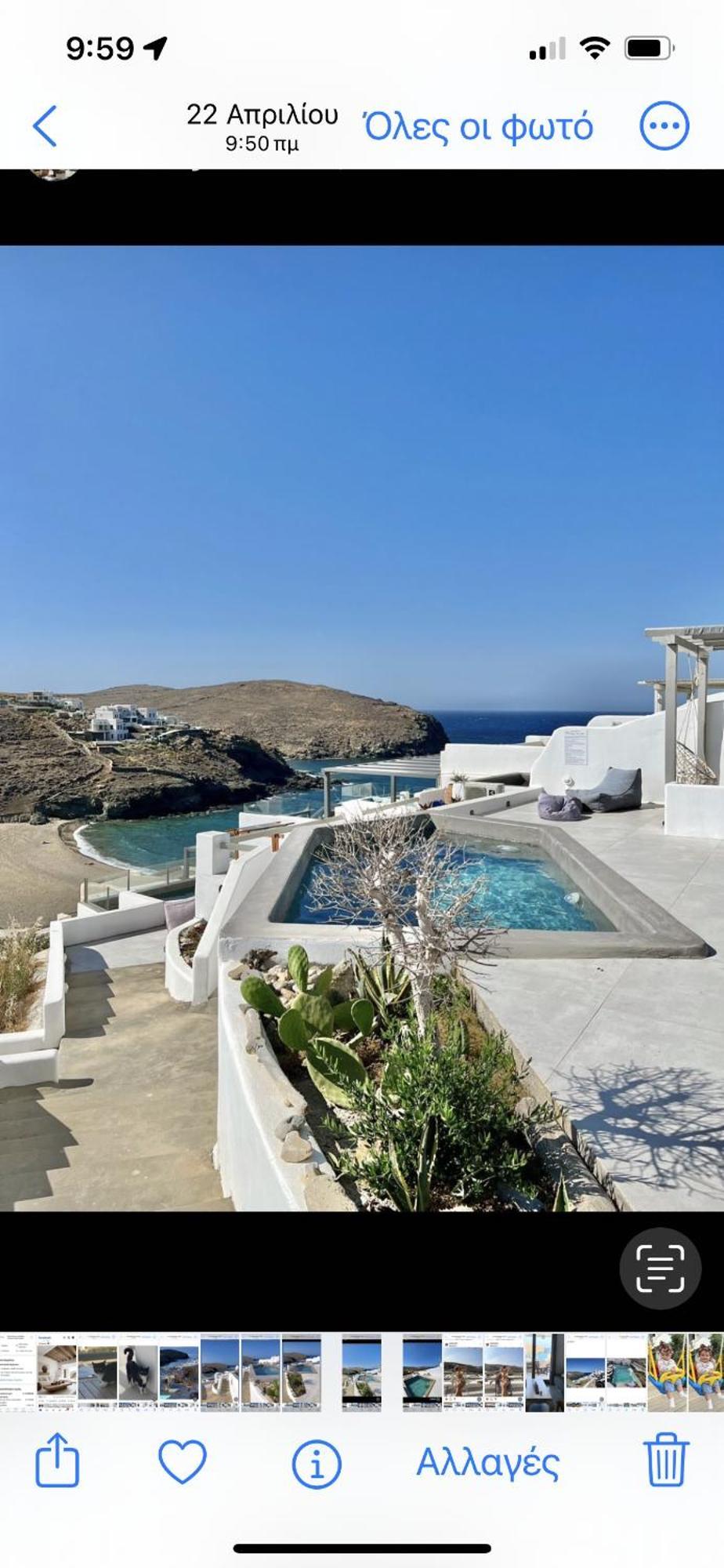 Miramare Suites Mykonos Merchia Beach Exteriör bild